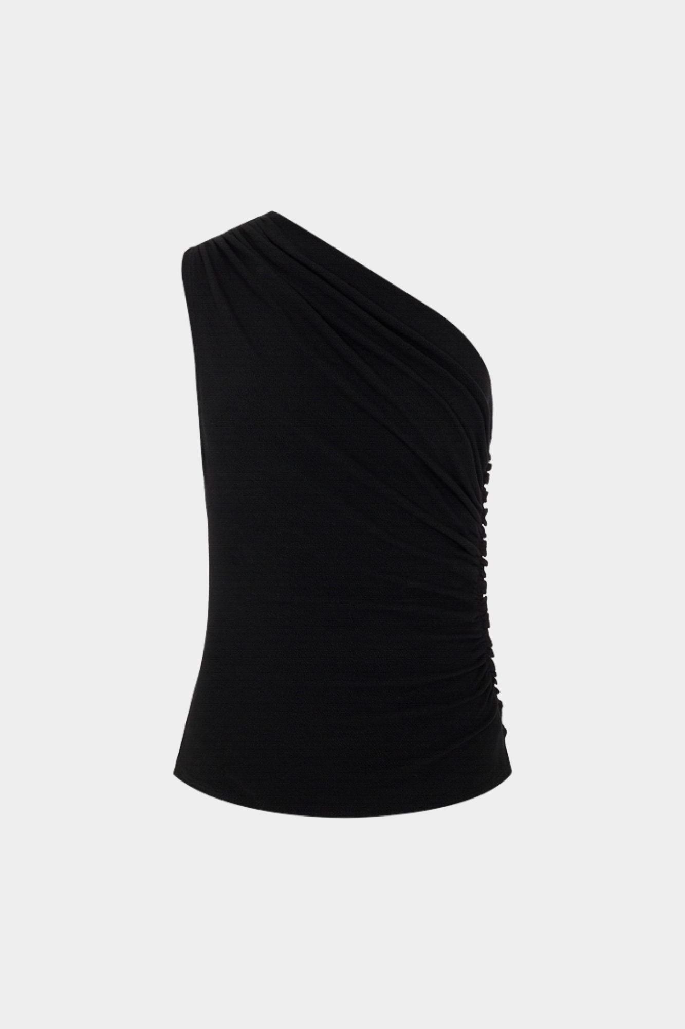 Blusa Asimétrica sin Tirantes