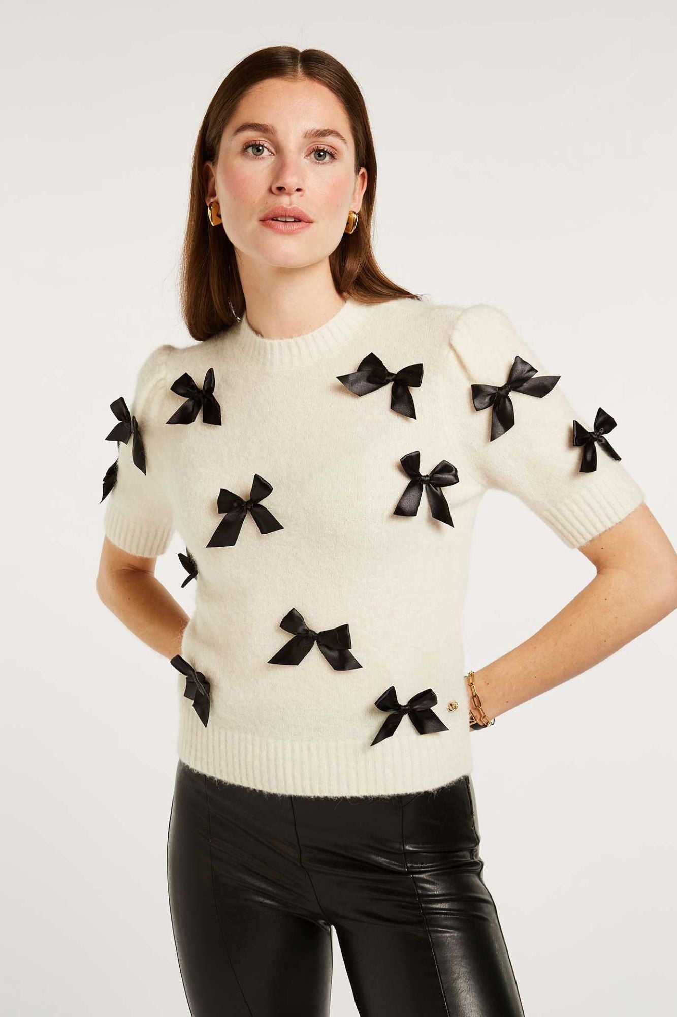 Blusa de Lazo Ganchillo