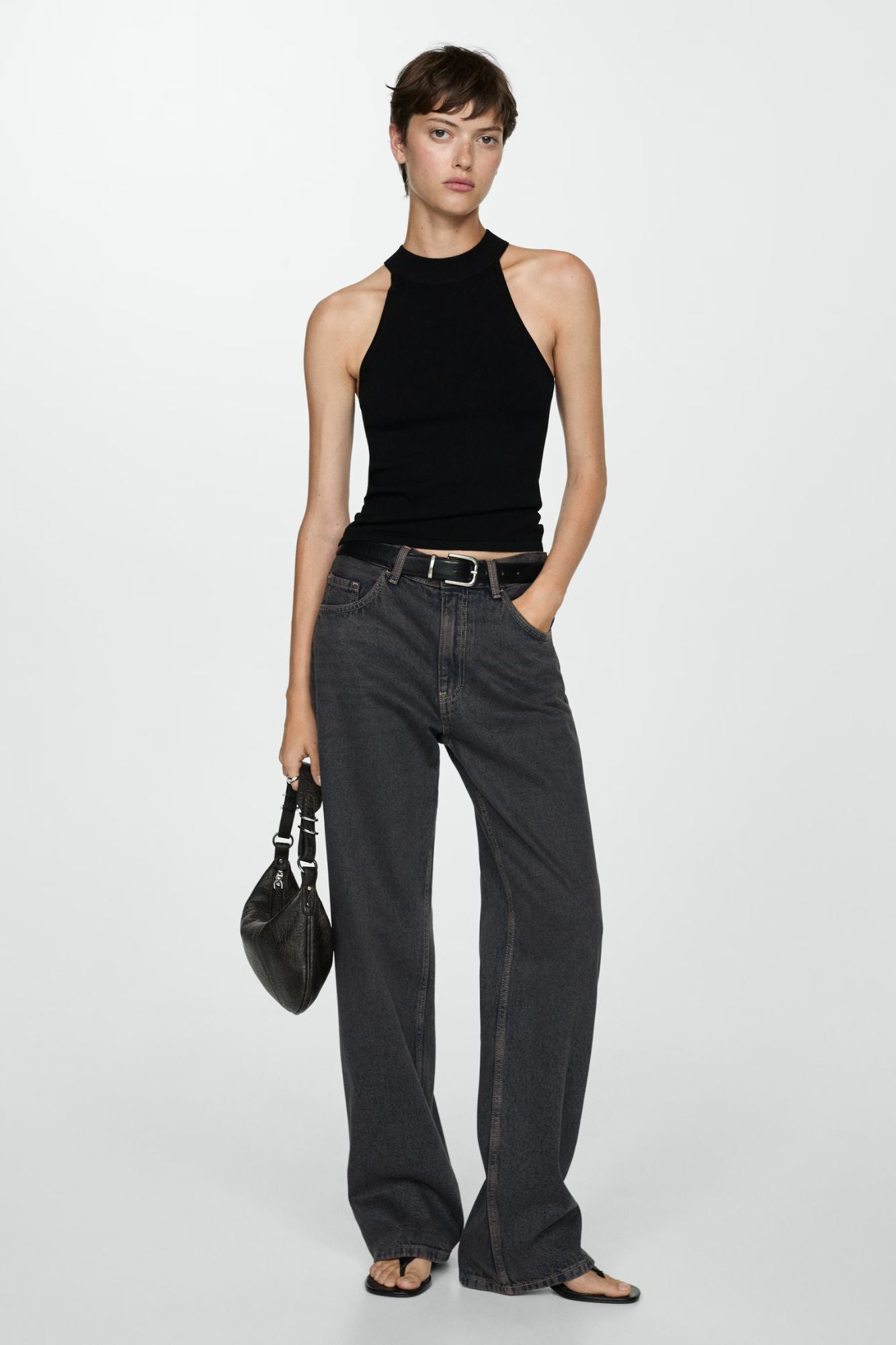 Blusa Casual de Punto