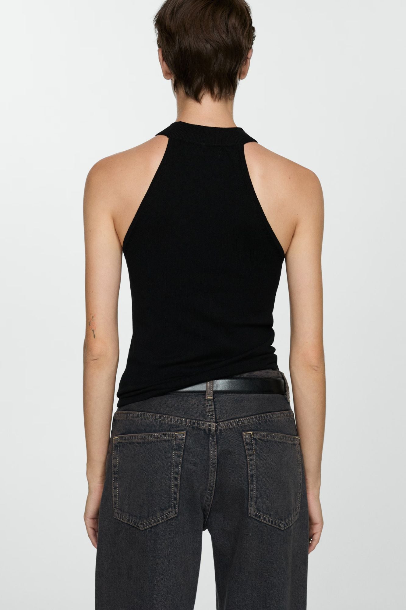 Blusa Casual de Punto