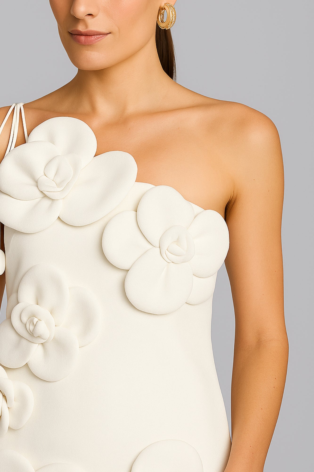 Vestido Corto Elegante Floral