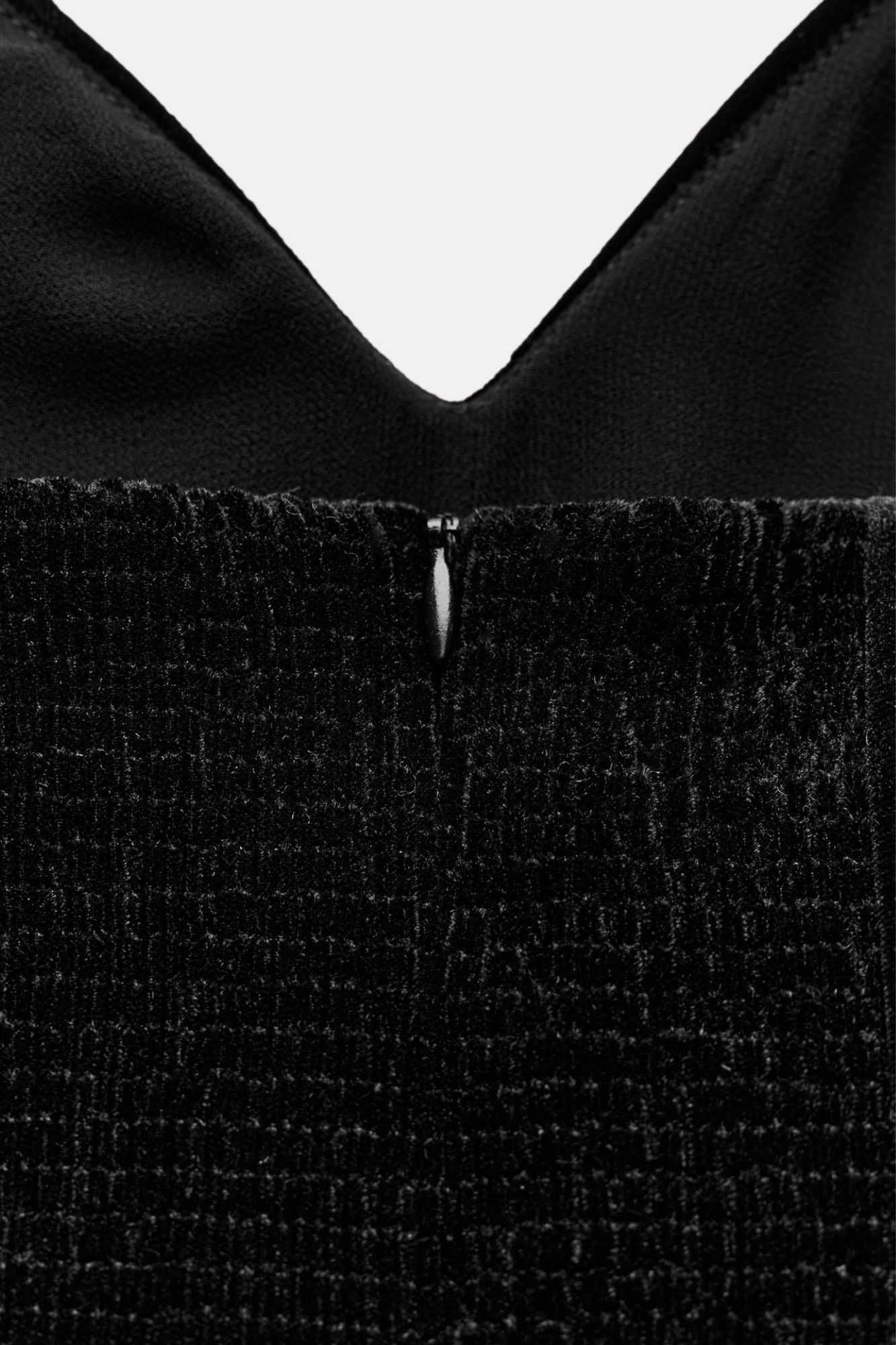 Blusa Hombro a Hombro de Terciopelo