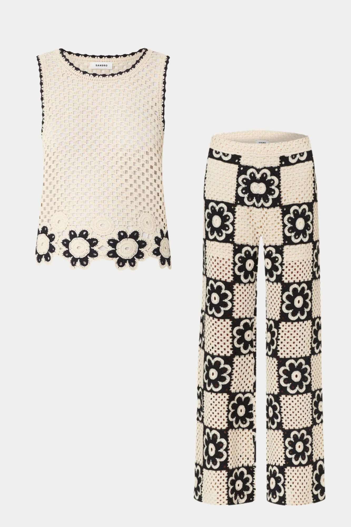 Conjunto Femenino de Ganchillo Artesanal