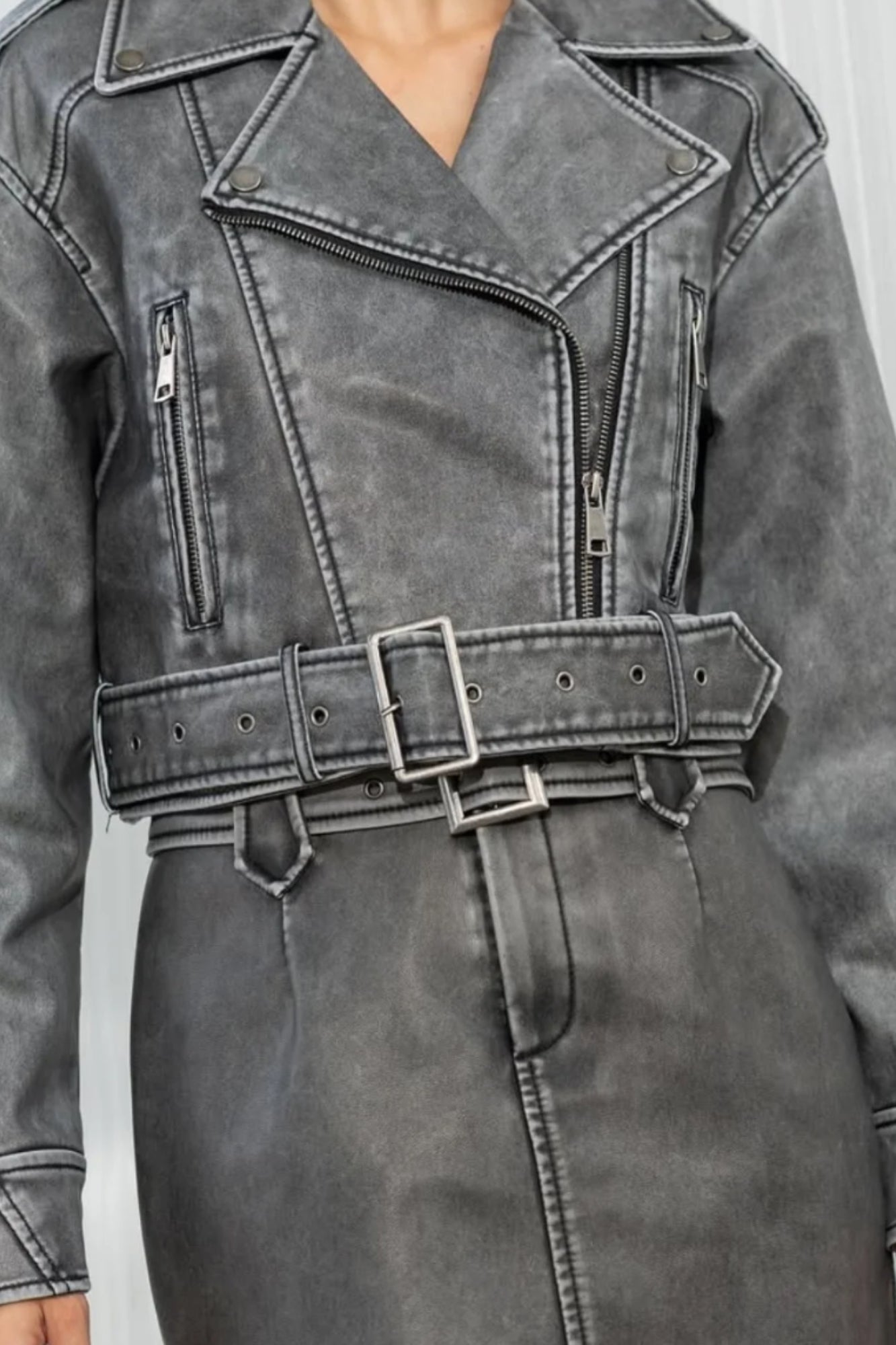 Chaqueta de Cuero Clásico