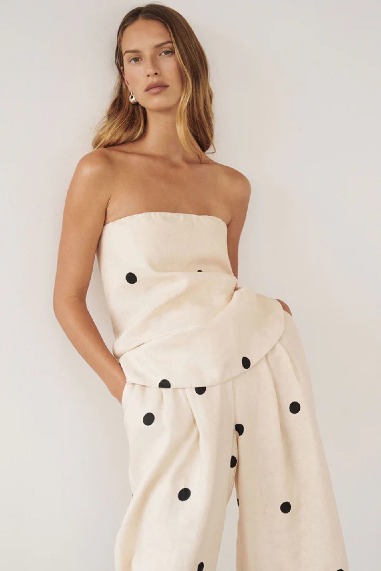 Conjunto Elegante Top y Pantalón