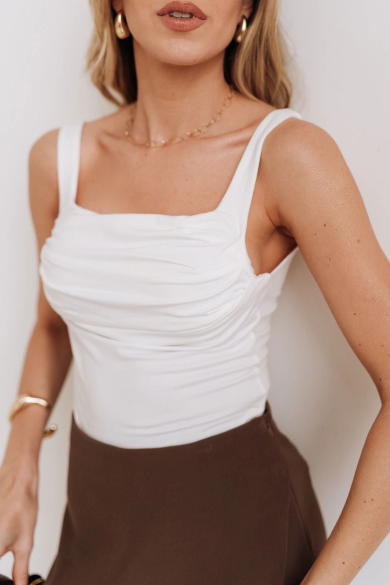Blusa Fruncido con Tirante