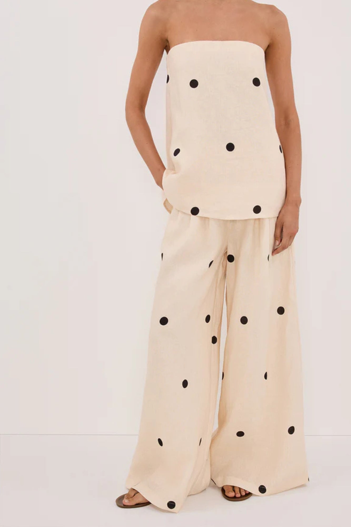 Conjunto Elegante Top y Pantalón