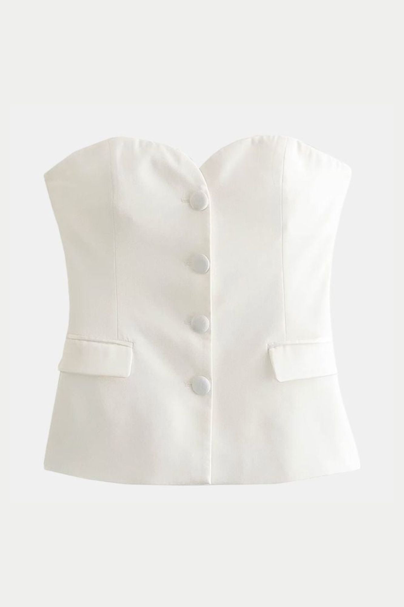 Blusa Sastrería con Botón