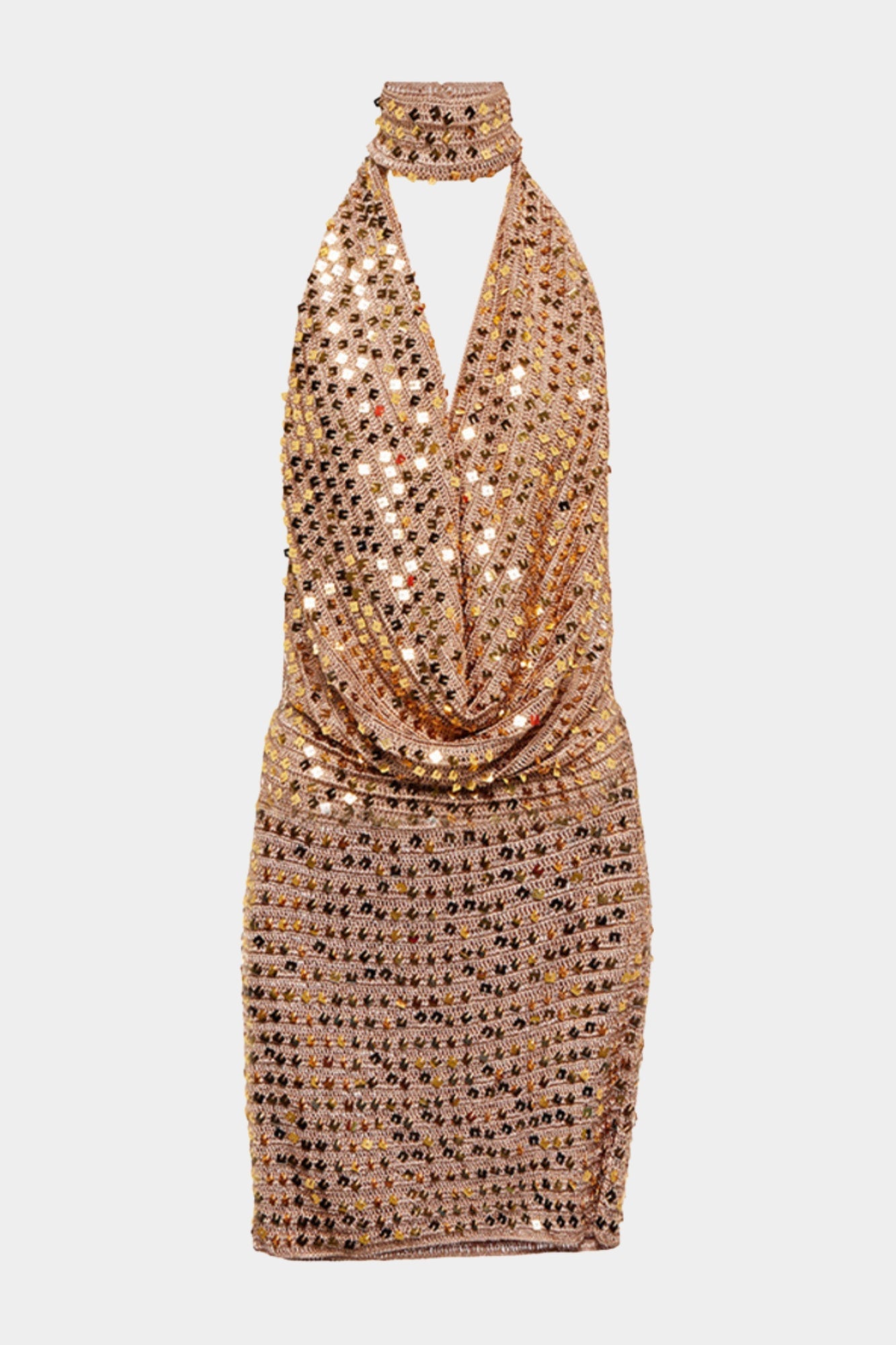 Vestido Corto Brillante de Fiesta