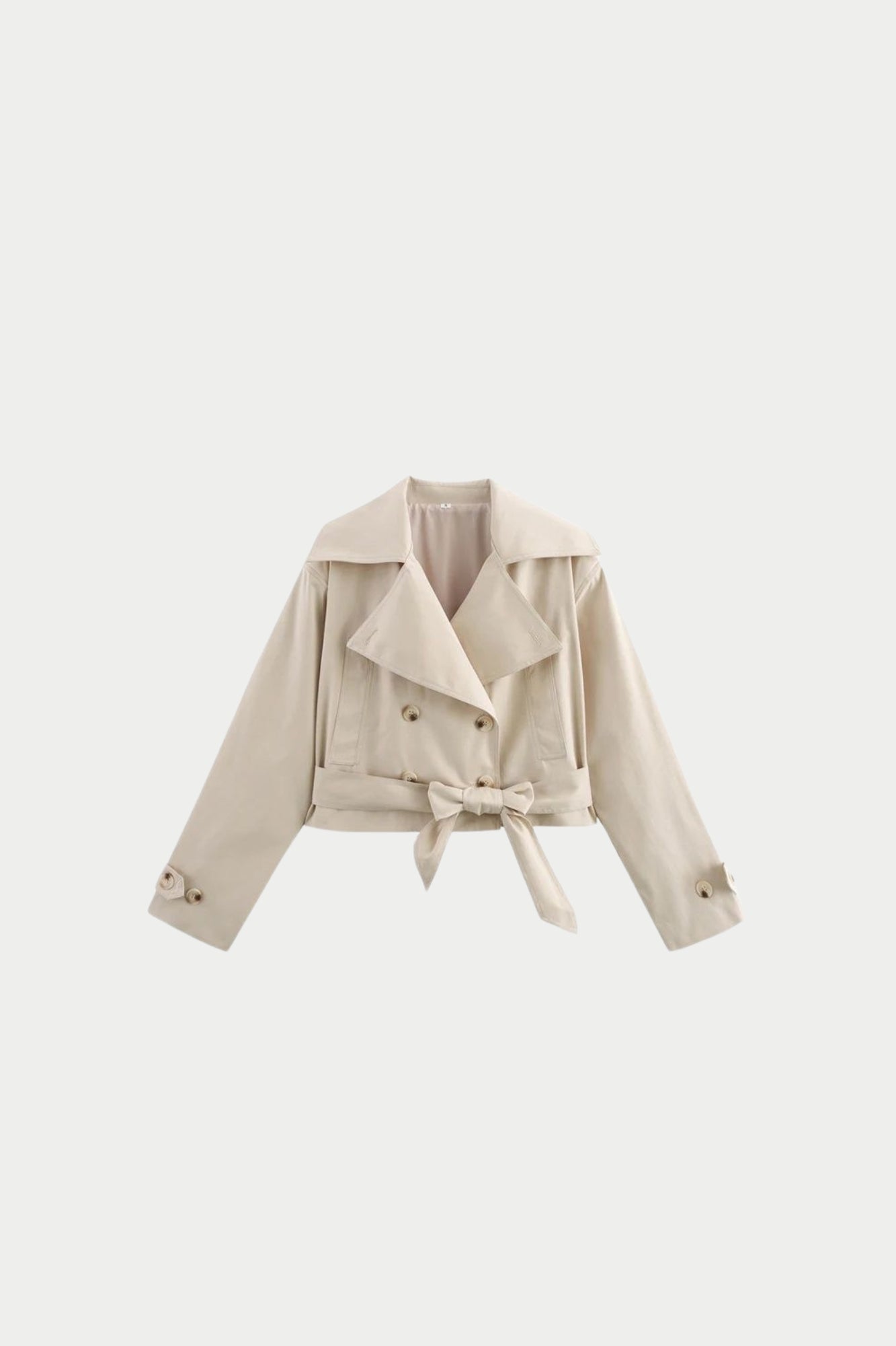 Gabardina Corta Elegante