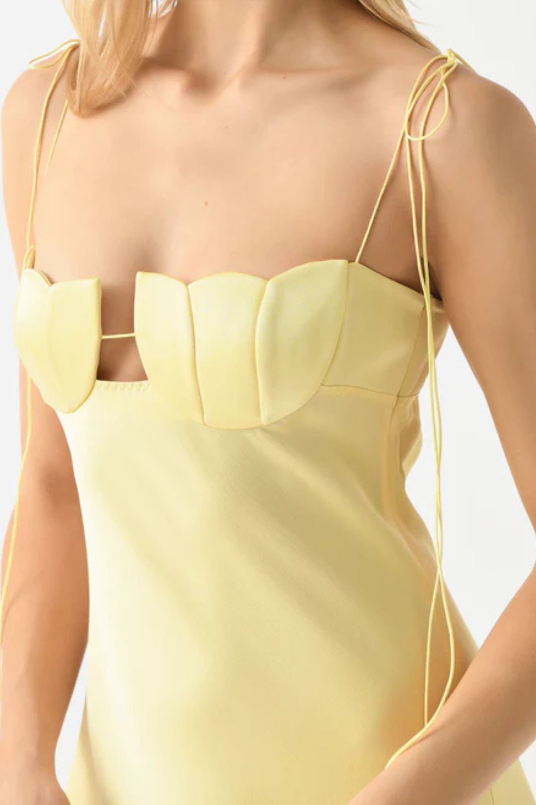 Vestido Largo Amarillo de Fiesta