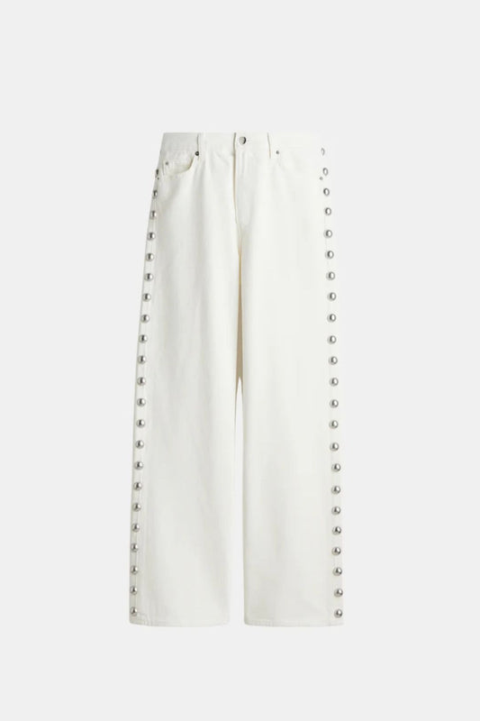 Pantalones Vaqueros con Tachuelas