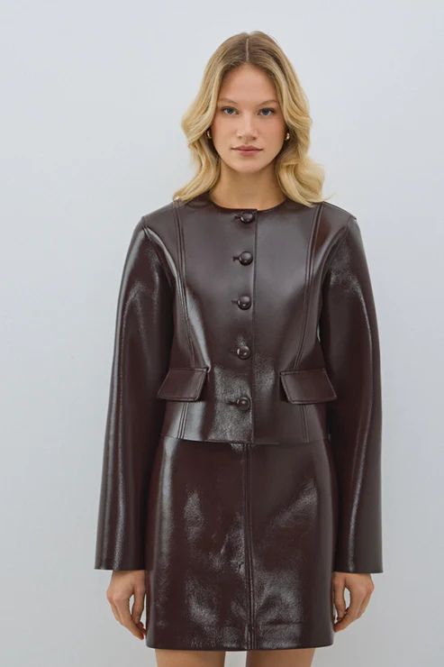 Conjunto Vintage de Cuero