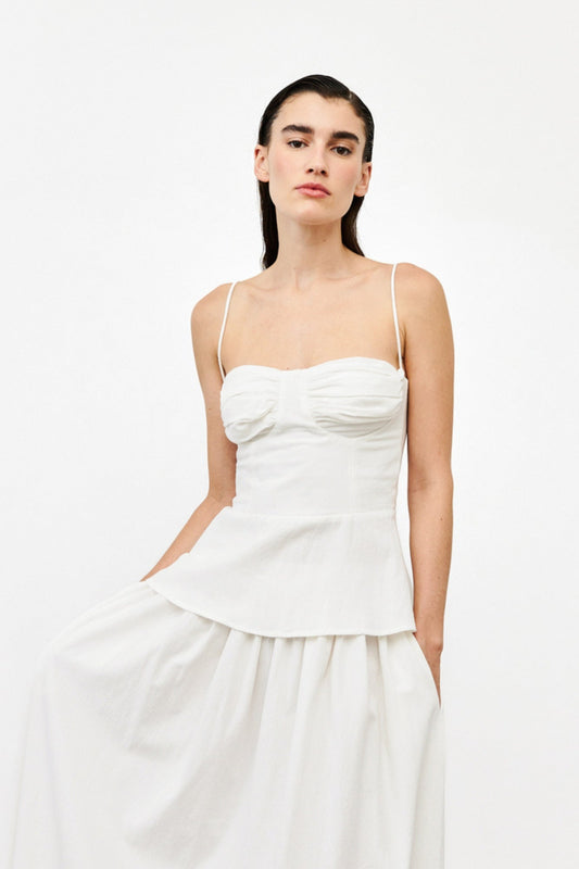 Blusa Asimétrica Tirantes Finos
