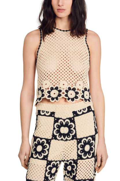 Conjunto Femenino de Ganchillo Artesanal