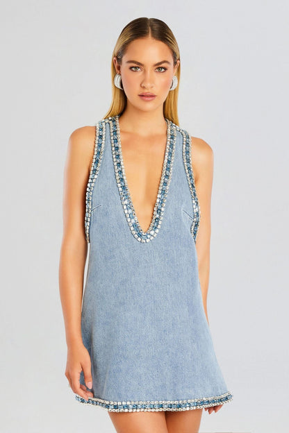 Vestido Vaquero Corto