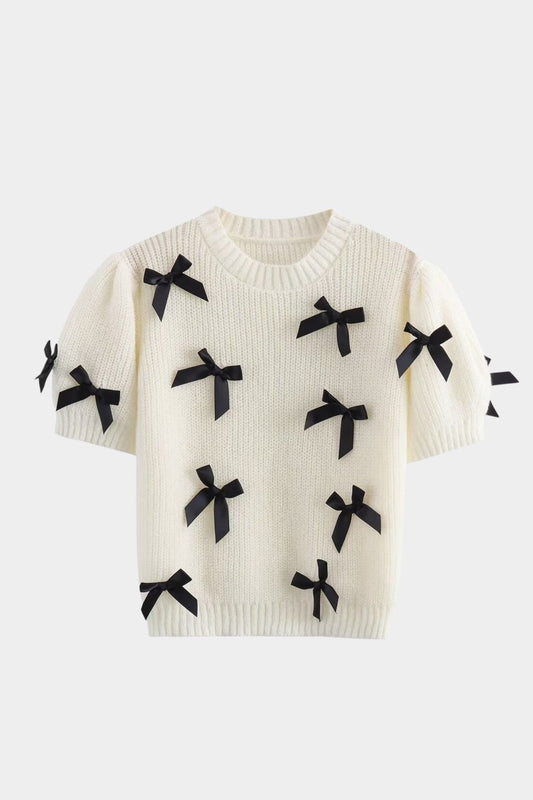 Blusa de Lazo Ganchillo