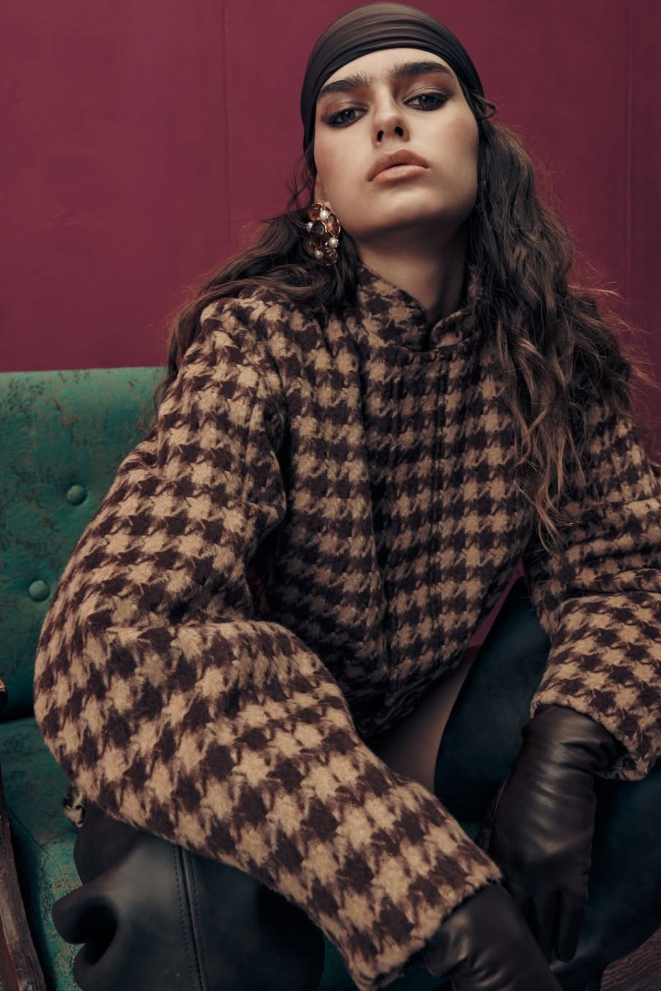 Conjunto Elegante Pied de Poule