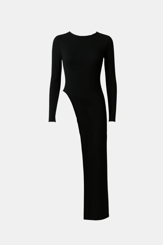 Blusa Larga Asimétrica